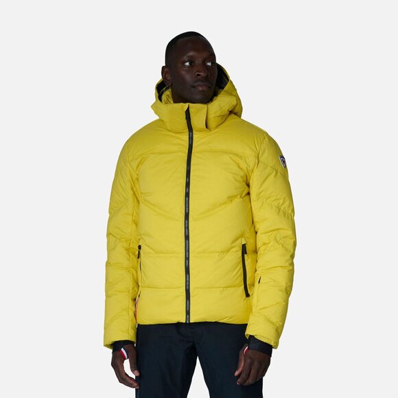 NEW ROSSIGNOL Legacy Down Jacket pollen for men 2160mn - Picture 1 of 12